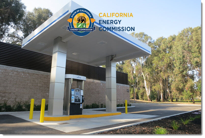 Californial Energy Commission Hydrogen Station with logo 1