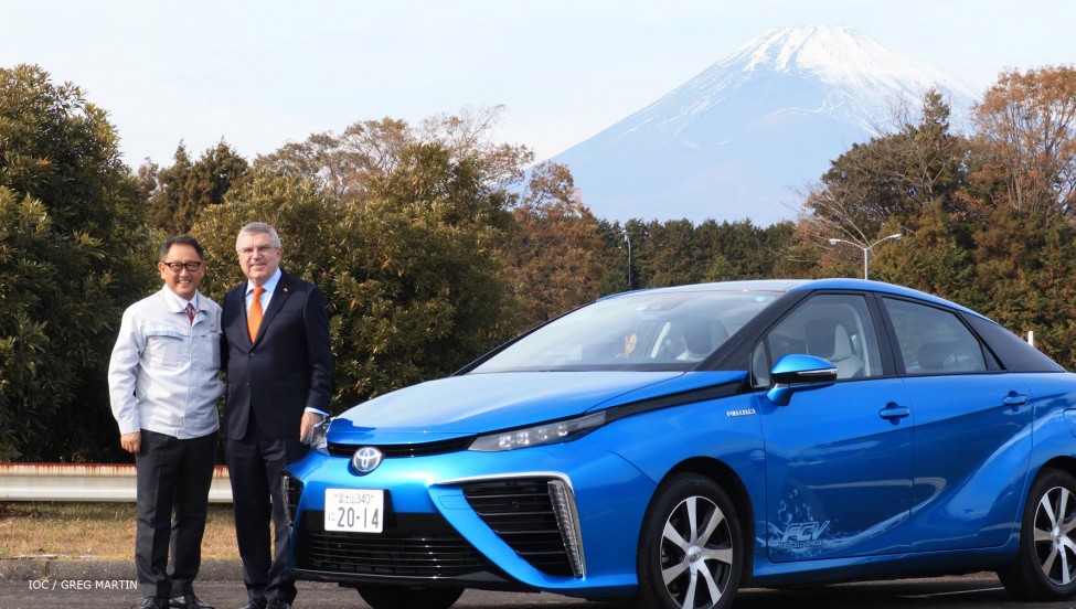 IOC President Experience Toyotas Fuel Cell Tech 1 2